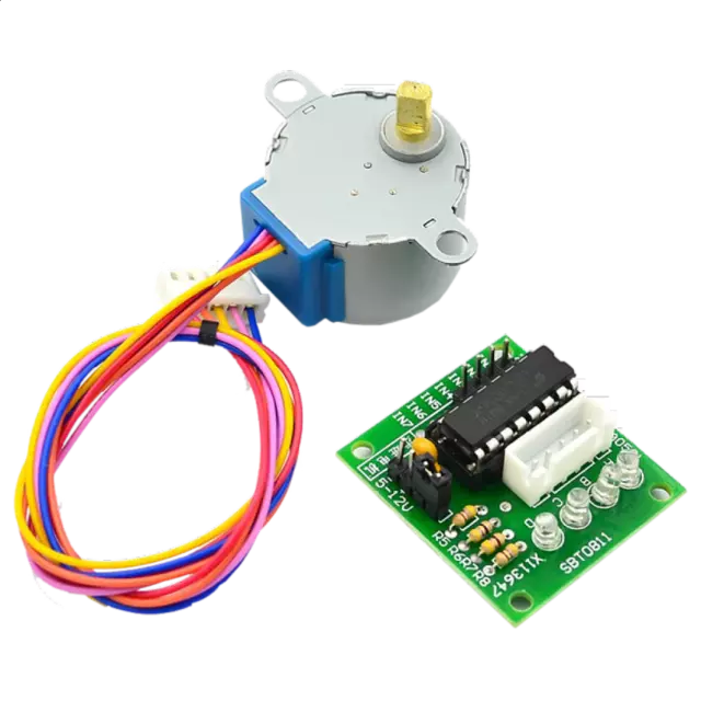 8BYJ 48 5V DC Mini Stepper Motor with ULN2003 DIP IC Stepper Motor Driver Module